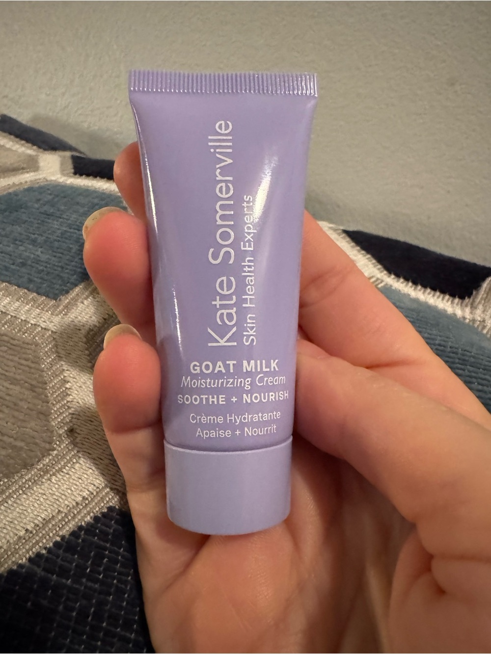 Kate Somerville Lavender Travel Cream Tube Goat Milk